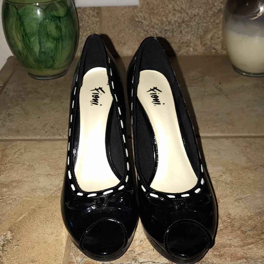 Fioni Black Pumps Size 8